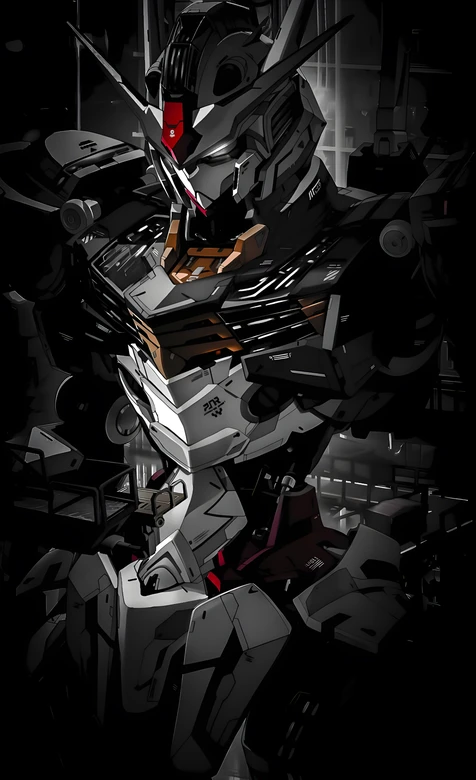 暗黑机械风高达机甲·冷峻质感 热门机甲手机壁纸